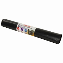 Мешки для мусора 240 л, черные, в рулоне 5 шт., ПВД 80 мкм, 1400х900 мм, LAIMA, 605339 в Магнитогорске
