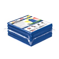 Мешки для мусора 160 л, синие, в пачке 10 шт., ПВД, 40 мкм, 900х1100 мм, i-Bag в Магнитогорске